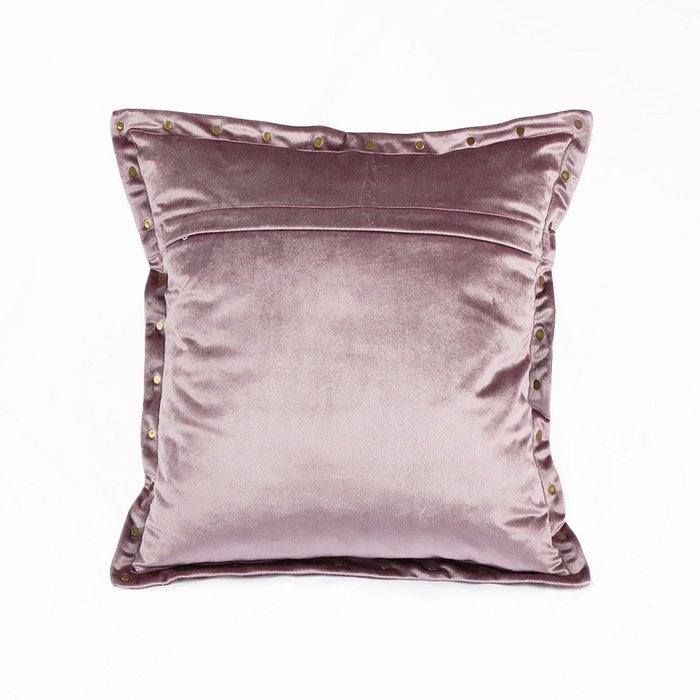 Чехол для подушки Людвиг 45х45 лавандового цвета - купить Чехлы для подушек по цене 1393.0