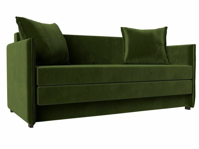 Диван-кровать Лига 011 зеленого цвета