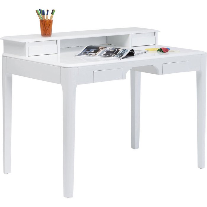 Стол офисный Brooklyn белого цвета - купить Письменные столы по цене 106380.0