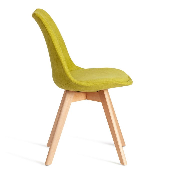 Стул Tulip Soft светло-зеленого цвета - купить Обеденные стулья по цене 4590.0