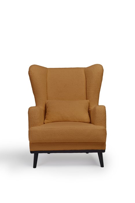 Кресло Оскар светло-коричневого цвета - купить Интерьерные кресла по цене 18800.0