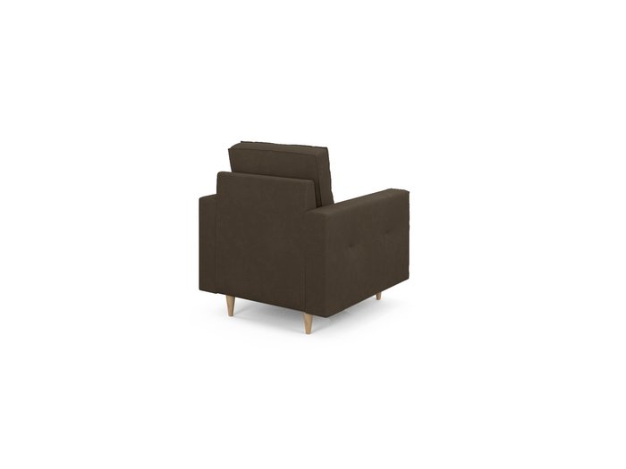 Кресло Oтто коричневого цвета - лучшие Интерьерные кресла в INMYROOM