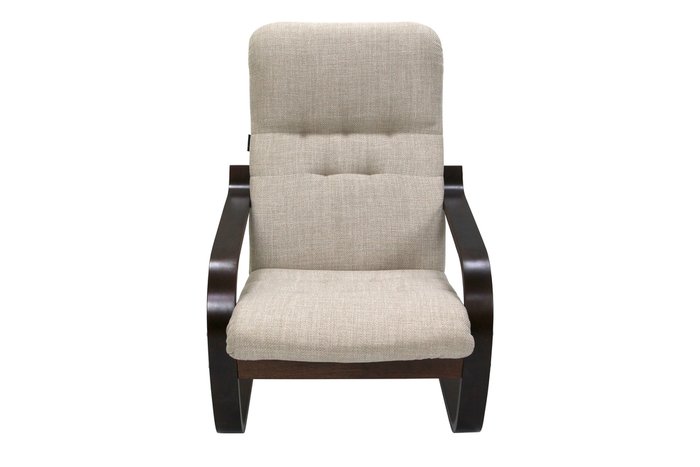 Кресло Сайма бежевого цвета  - купить Интерьерные кресла по цене 13814.0