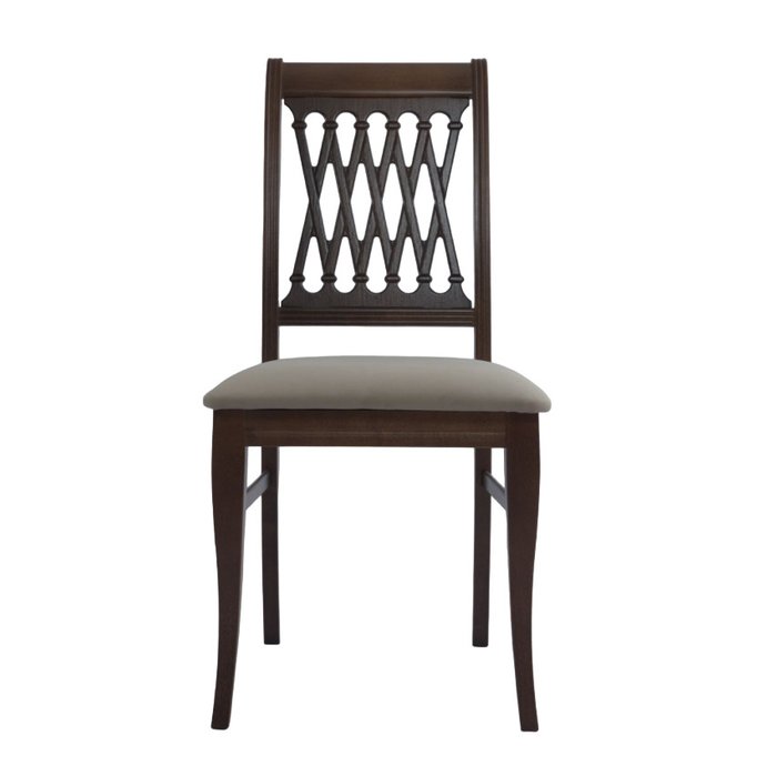 Стул Ричмонд бежево-коричневого цвета - купить Обеденные стулья по цене 7825.0