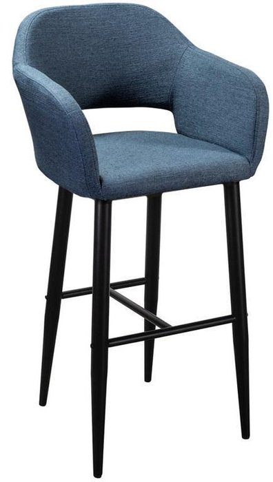 Барный стул Oscar Сканди Блю синего цвета