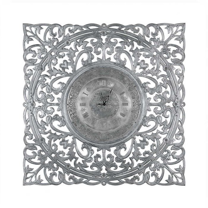 Настенные часы Vintage silver