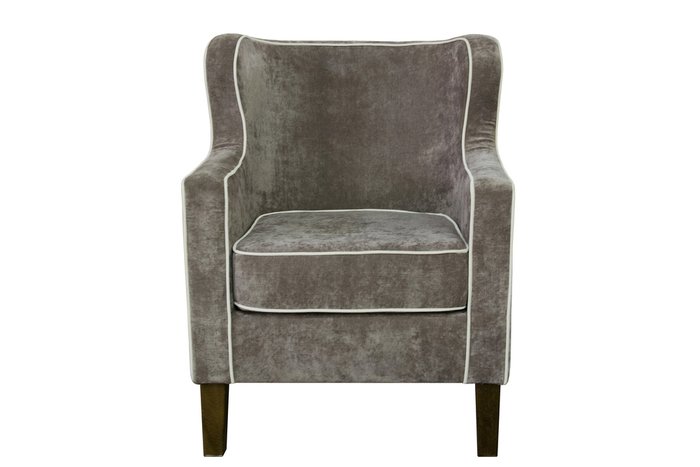 Кресло Savory серого цвета - купить Интерьерные кресла по цене 22590.0