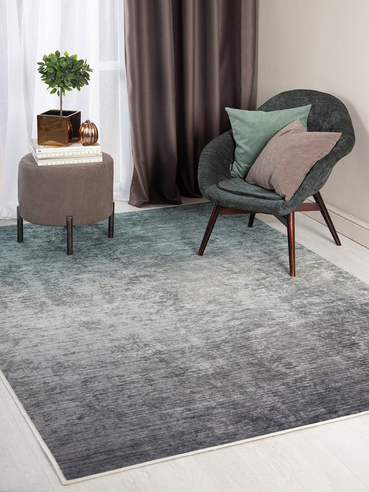 Ковер Finesse grace 135х200 серого цвета - купить Ковры по цене 4188.0 Ковер Finesse grace 135х200 серого цвета - купить Ковры по цене 4188.0