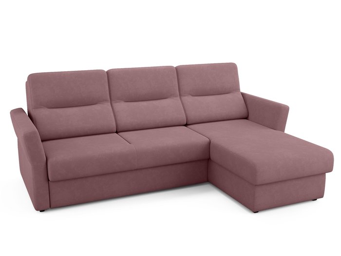 Угловой диван-кровать Sonny темно-розового цвета - купить Угловые диваны по цене 91800.0