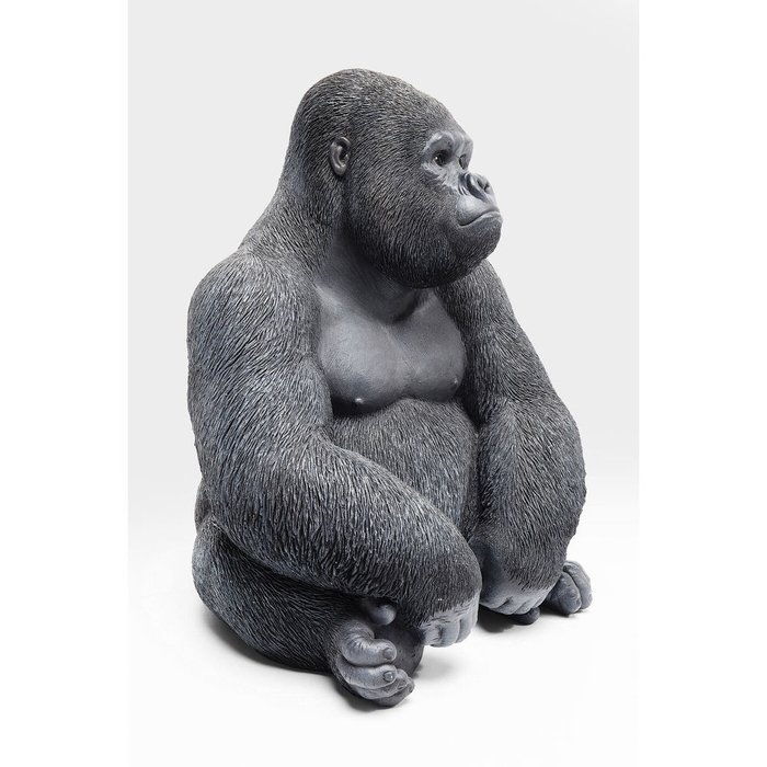 Статуэтка Gorilla серого цвета - купить Фигуры и статуэтки по цене 27850.0