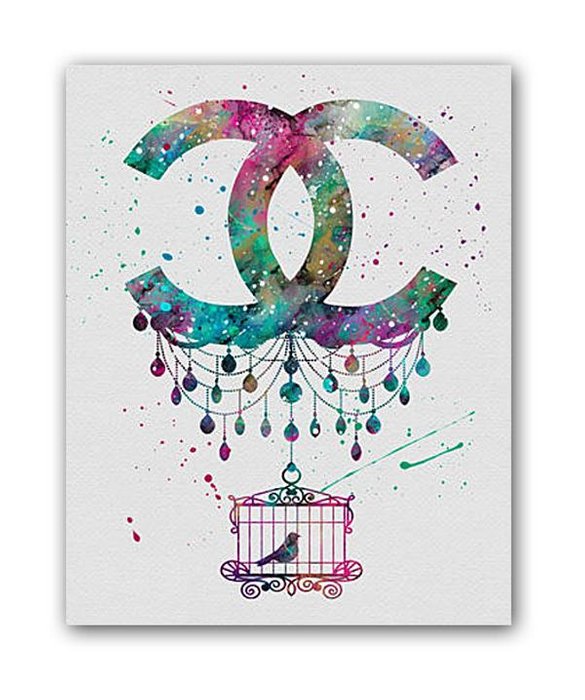 Постер "Chanel" А4