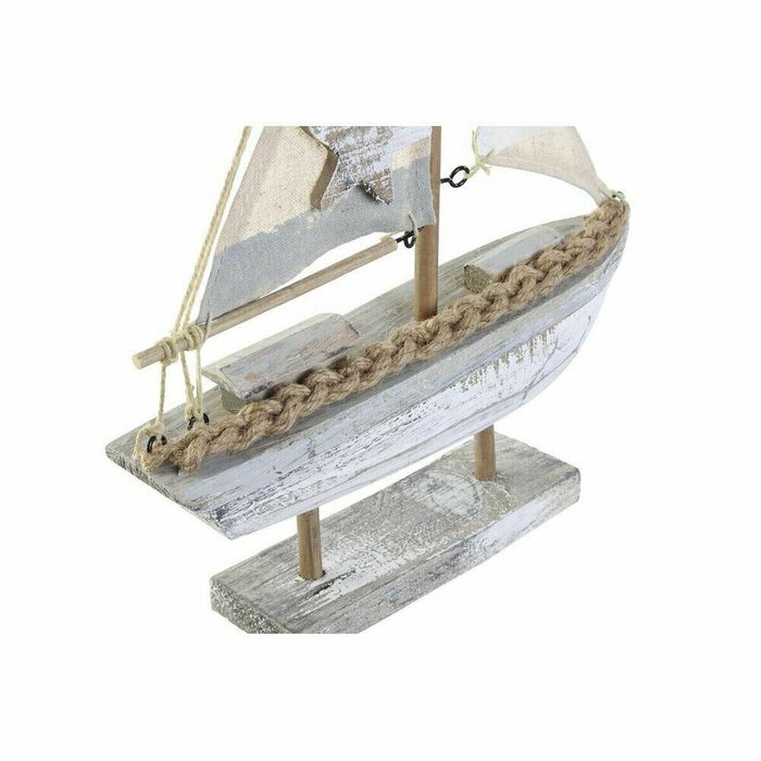 Декоративная фигура Серый Деревянный полиэстер (29 x 6 x 42 cm) - купить Фигуры и статуэтки по цене 4072.0