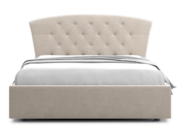 Кровать Premo 120х200 бежевого цвета с подъемным механизмом - купить Кровати для спальни по цене 39200.0