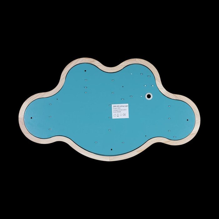 Потолочный светильник Axel 10005/30 Blue (пластик, цвет белый) - лучшие Потолочные светильники в INMYROOM