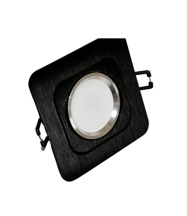 Встраиваемый точечный светильник Moka черного цвета - купить Встраиваемые споты по цене 1000.0