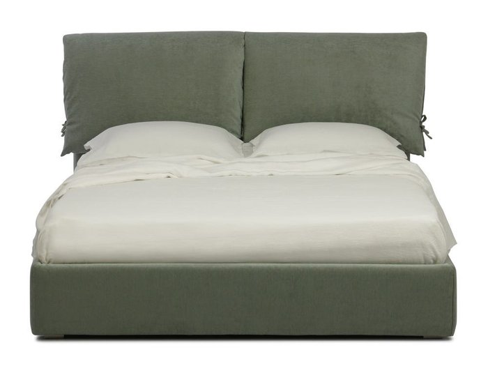 Кровать Boutique 200х200 серого цвета с ортопедической решеткой - купить Кровати для спальни по цене 114450.0