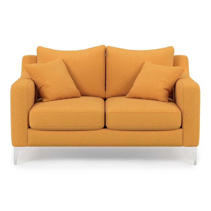 Двухместный диван Mendini ST желтого цвета