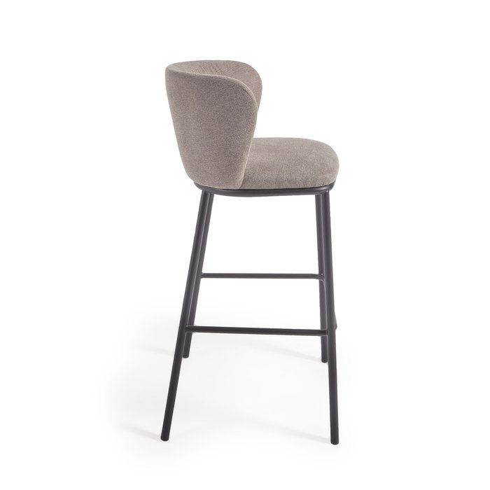 Барный стул Ciselia серо-коричневого цвета - купить Барные стулья по цене 42990.0
