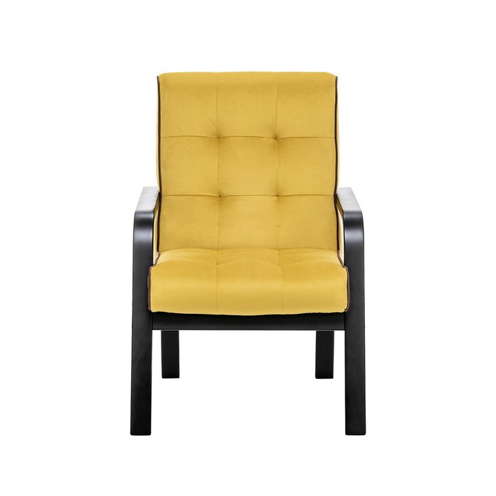 Кресло Модена желтого цвета - купить Интерьерные кресла по цене 14800.0