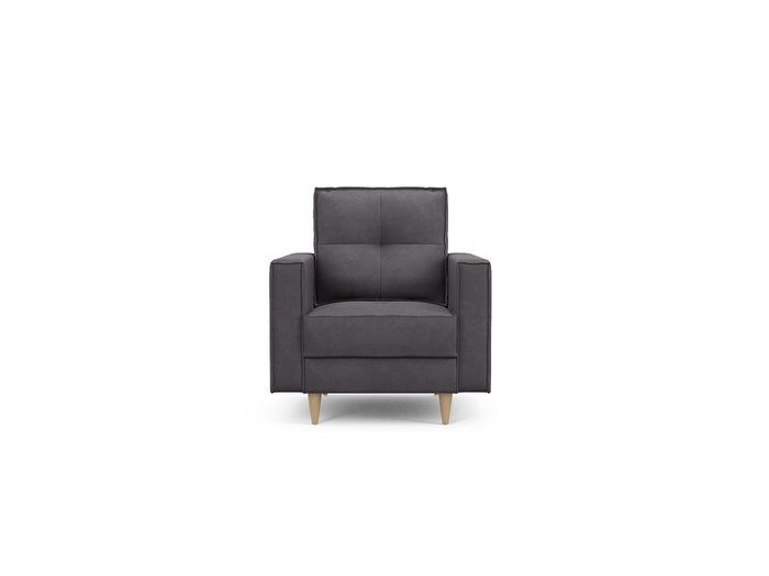 Кресло Oтто темно-серого цвета - купить Интерьерные кресла по цене 26400.0