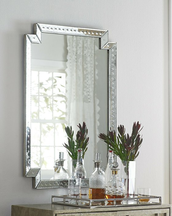Настенное зеркало "Лурдес" - купить Настенные зеркала по цене 34867.0