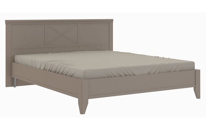 Кровать Кантри 140х200 коричневого цвета - купить Кровати для спальни по цене 40790.0