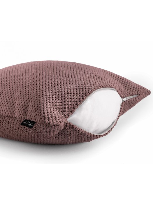 Декоративная подушка Citus 45х45 темно-розового цвета  - купить Декоративные подушки по цене 649.0