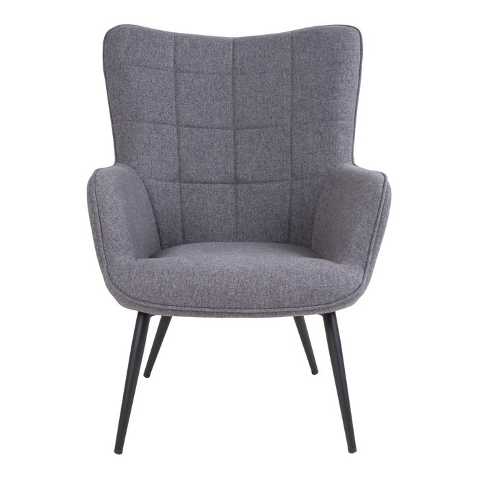 Кресло Dublin серого цвета - купить Интерьерные кресла по цене 33800.0