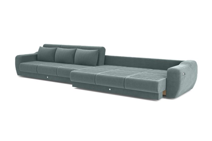Модульный диван-кровать серого цвета - лучшие Прямые диваны в INMYROOM