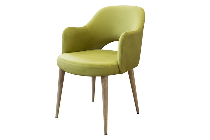 Полукресло Encantado оливкового цвета - купить Интерьерные кресла по цене 21825.0