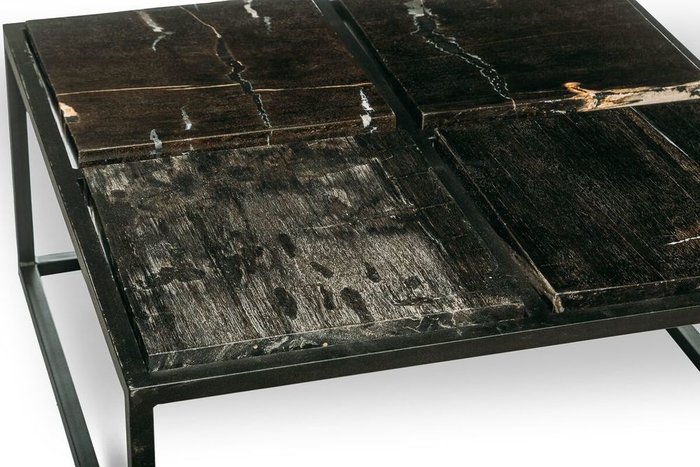 Журнальный стол Таланго из окаменелого дерева 21 - купить Журнальные столики по цене 143000.0