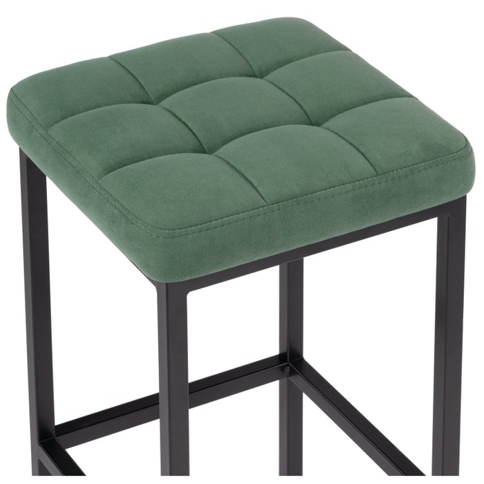 Полубарный табурет Лофт зеленого цвета - лучшие Барные стулья в INMYROOM