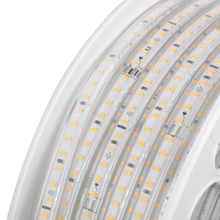 Светодиодная лента герметичная Wolta WLS-220V-2835-10W/6500/S120 220В SMD2835 120led/м 10Вт/м 750лм/м 6500К IP65 - купить Светодиодная лента по цене 300 Светодиодная лента герметичная Wolta WLS-220V-2835-10W/6500/S120 220В SMD2835 120led/м 10Вт/м 750лм/м 6500К IP65 - купить Светодиодная лента по цене 300