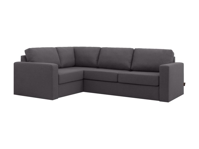 Угловой диван-кровать Peterhof темно-серого цвета - купить Угловые диваны по цене 109080.0