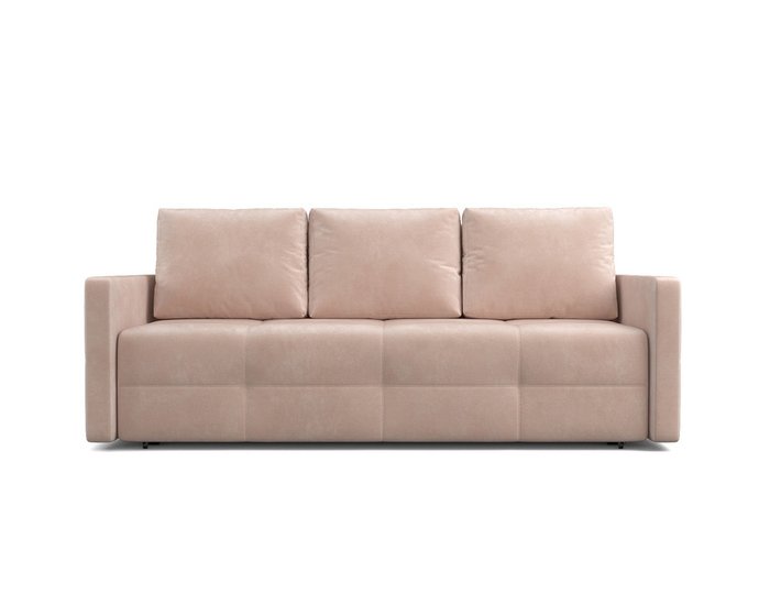 Прямой диван-кровать Марсель 2 темно-бежевого цвета  - купить Прямые диваны по цене 36490.0