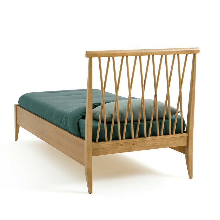 Детская кровать Quilda 90x190 светло-коричневого цвета - лучшие Одноярусные кроватки в INMYROOM