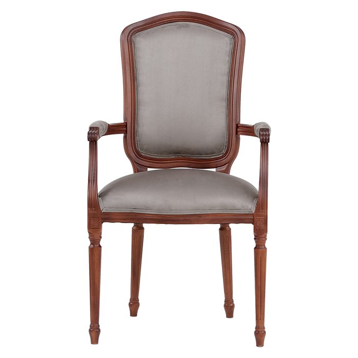 Стул French светло-серого цвета  - купить Обеденные стулья по цене 39000.0