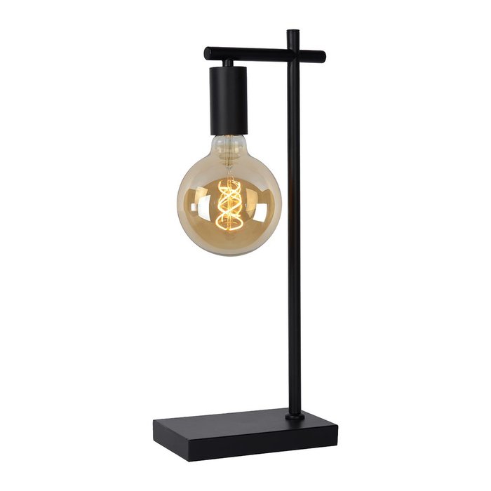 Настольная лампа Leanne 21521/01/30 (металл, цвет черный) - купить Настольные лампы по цене 7960.0