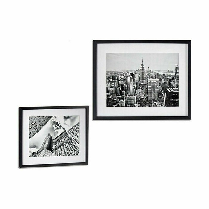 Картина Сооружение Деревянный Cтекло 43 x 3 x 53 cm (6 штук) - купить Картины по цене 15437.0