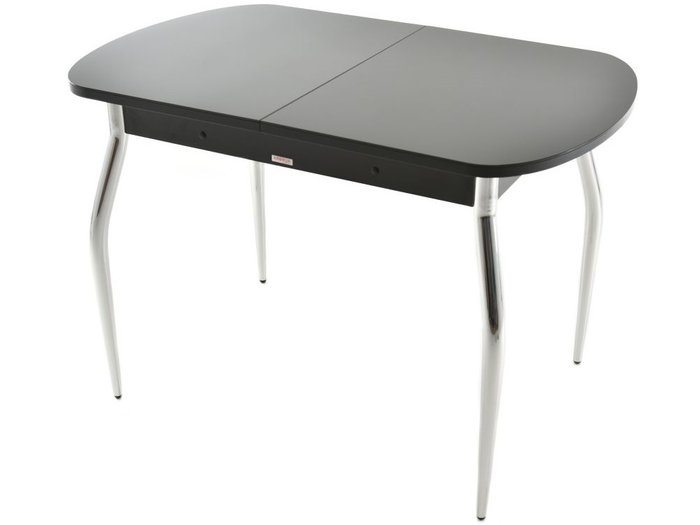 Стол раскладной Ривьера черного цвета - купить Обеденные столы по цене 14113.0