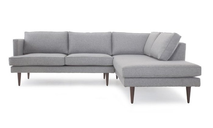 Модульный угловой диван в скандинавском стиле 