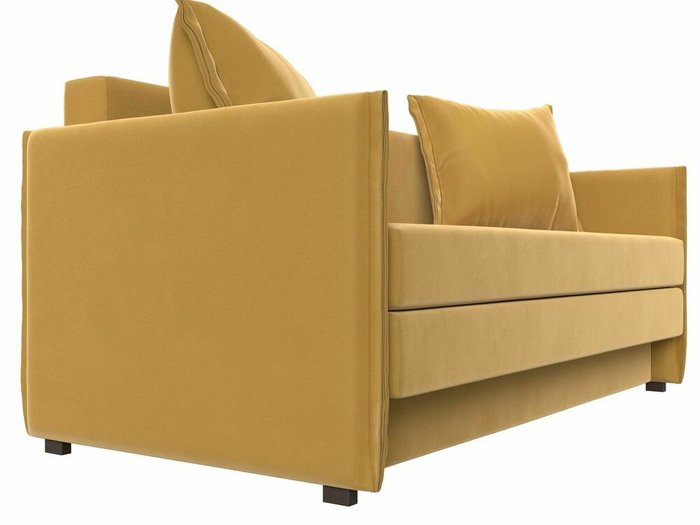 Диван-кровать Лига 011 желтого цвета - лучшие Прямые диваны в INMYROOM
