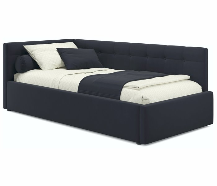 Кровать Bonna 90х200 черного цвета