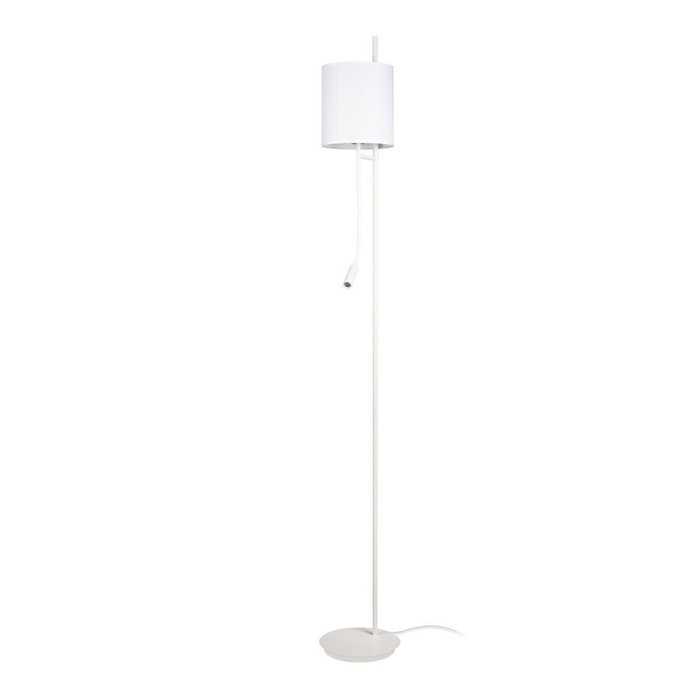 Торшер Ritz 10253F/B White (ткань, цвет белый) Торшер Ritz 10253F/B White (ткань, цвет белый)