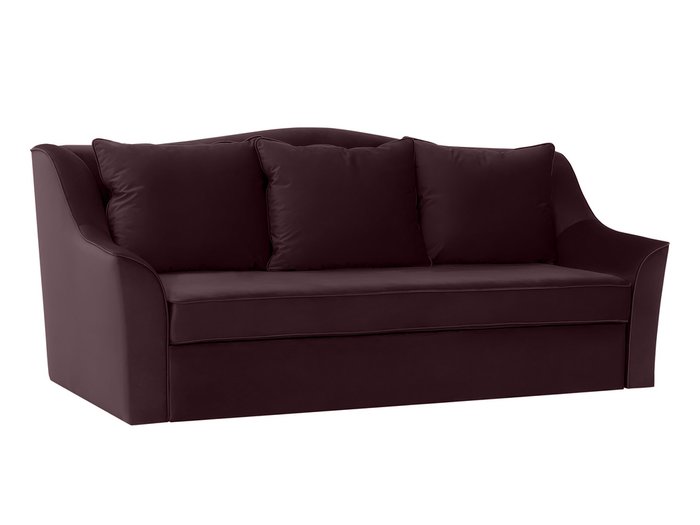 Диван-кровать Vermont фиолетового цвета - купить Прямые диваны по цене 74900.0