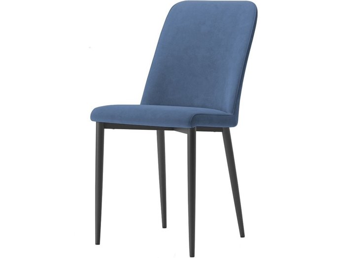 Комплект из двух стульев Софт синего цвета - купить Обеденные стулья по цене 9588.0