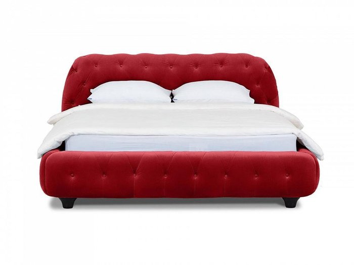 Кровать Cloud красного цвета 160х200 - купить Кровати для спальни по цене 68080.0