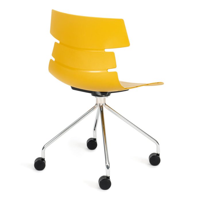 Стул офисный Hansen желтого цвета - лучшие Офисные кресла в INMYROOM
