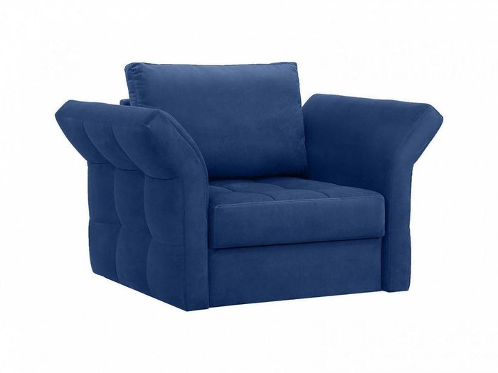Кресло Wing синего цвета - купить Интерьерные кресла по цене 55390.0