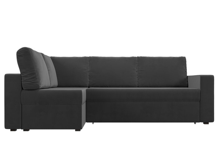 Угловой диван-кровать Оливер серого цвета левый угол - купить Угловые диваны по цене 51999.0